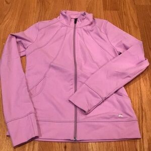 Xersion Lavender Performance Zip Up Workout Jacket